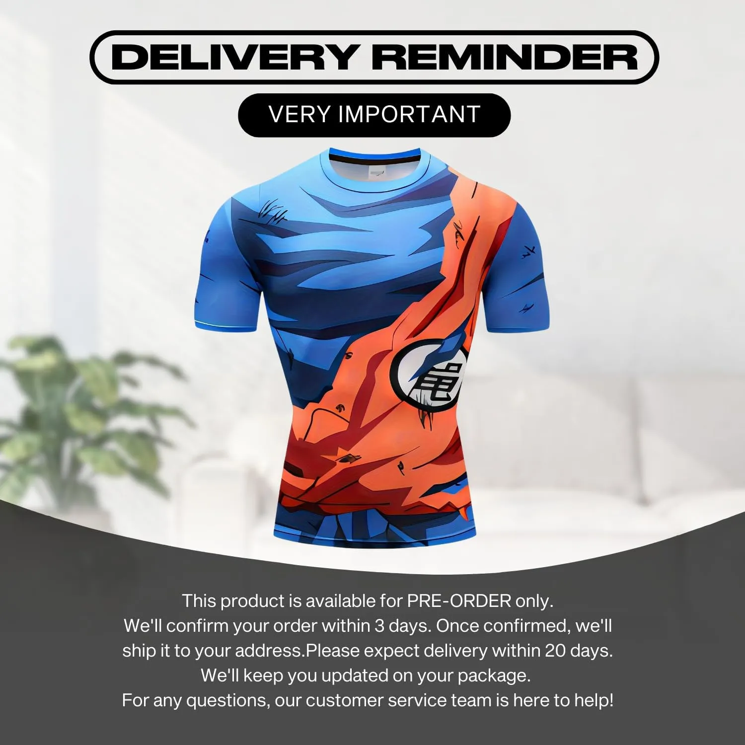 Anime Compression Shirts for Men - Gym Tshirt Wear Athletic Basketball Running Undershirt Workout Gear Top Shirt