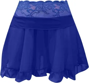 Babydoll Lingerie for Women Mini Pleated Skirts for Women Mini Plaid Skirt Short Skirts a Line Skater Skirt for Lingerie Schoolgirl Corset Lingerie