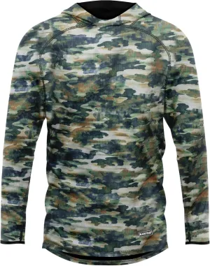 BLACKSTRAP Men's Summit Base Layer Hoodie Long Sleeve, Full Contoured Hood, Maximum Warmth and Comfort, [insert color]