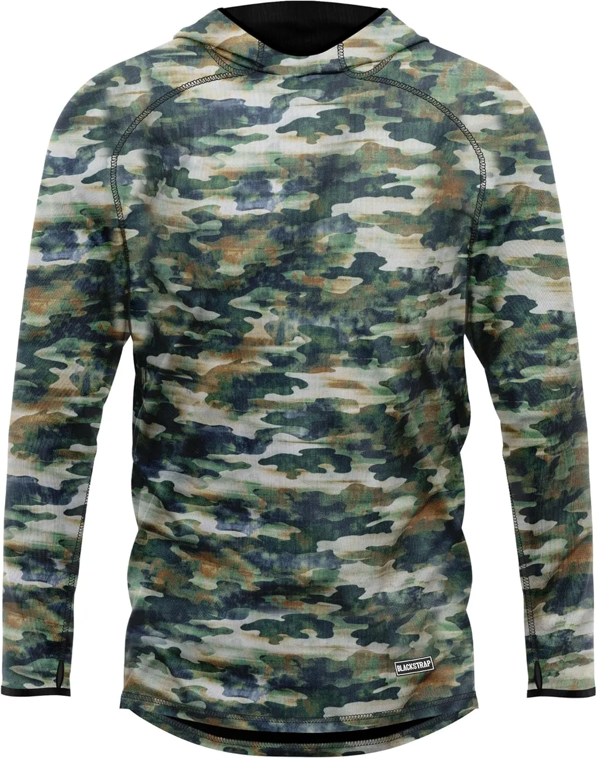 BLACKSTRAP Men's Summit Base Layer Hoodie Long Sleeve, Full Contoured Hood, Maximum Warmth and Comfort, [insert color]