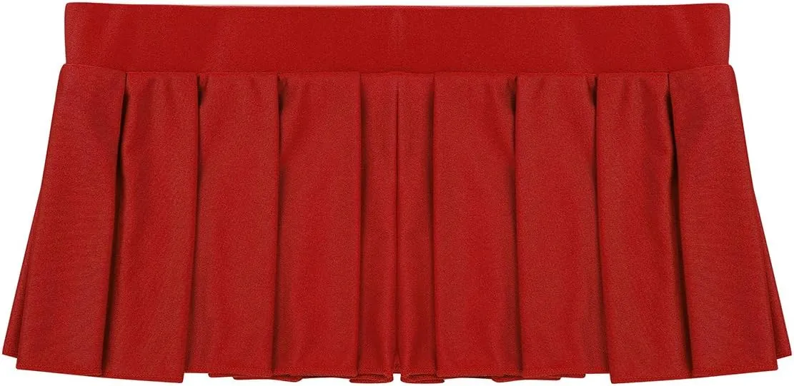 CHICTRY Women's Schoolgirl Pleated Miniskirt Cosplay Lingerie Sleepwear