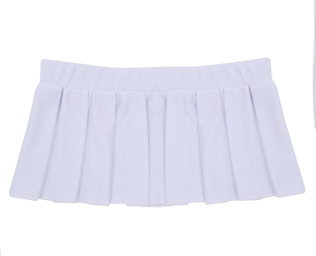 CHICTRY Women's Schoolgirl Pleated Miniskirt Cosplay Lingerie Sleepwear