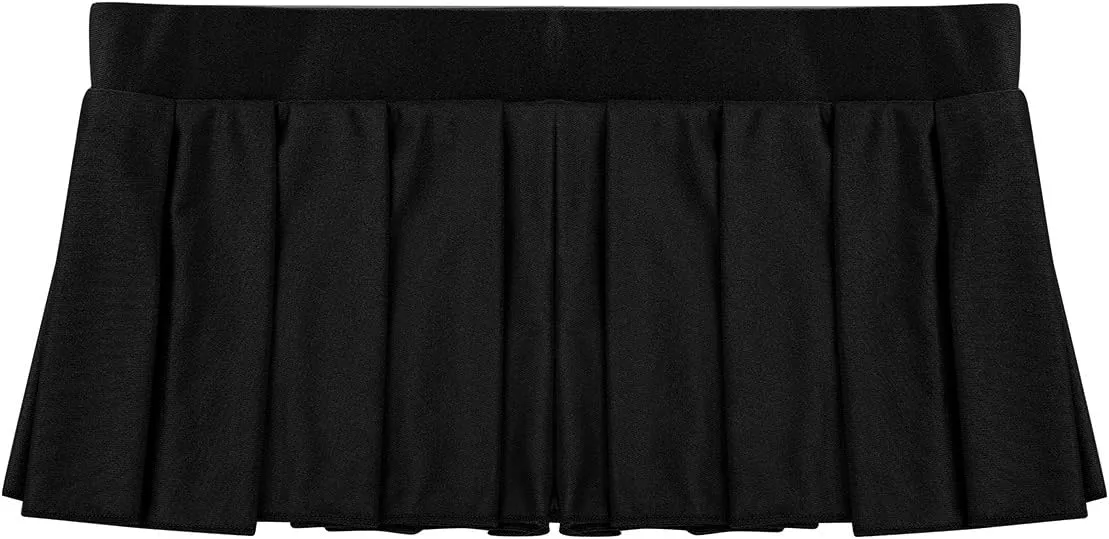 CHICTRY Women's Schoolgirl Pleated Miniskirt Cosplay Lingerie Sleepwear