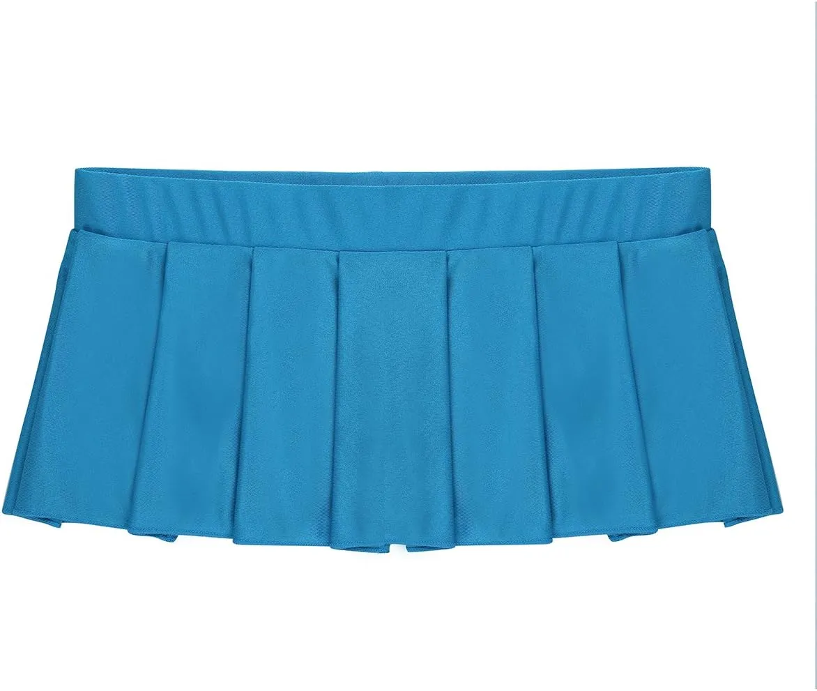 CHICTRY Women's Schoolgirl Pleated Miniskirt Cosplay Lingerie Sleepwear