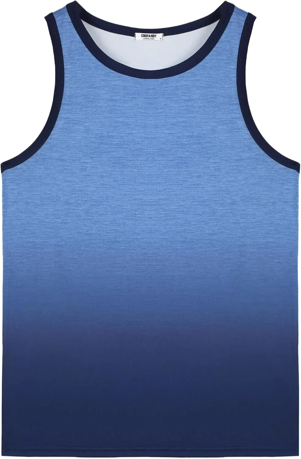 COOFANDY Mens Tank Tops Beach Summer Sleeveless Graphic T Shirts Palm Tree Vacation Quick Dry Muscle Gym Tank