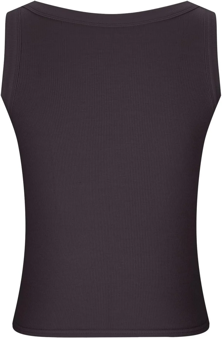 Crop Tank Tops for Women Scoop Neck Ribbed Knit Slim Fit Basic Tees Summer Going Out Top Teen Girls Sleeveless Shirt