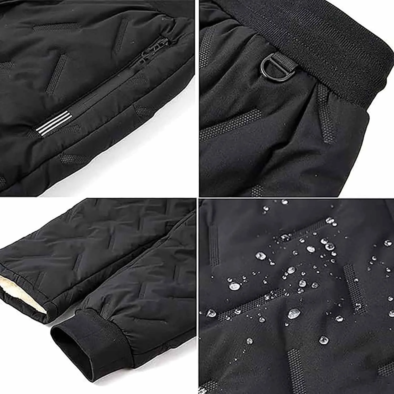 Dododz Unisex Fleece Trousers, Dododz Fleece Trousers Waterproof, Dododz Pants, Unisex Lambswool Fleece-Lined Joggers