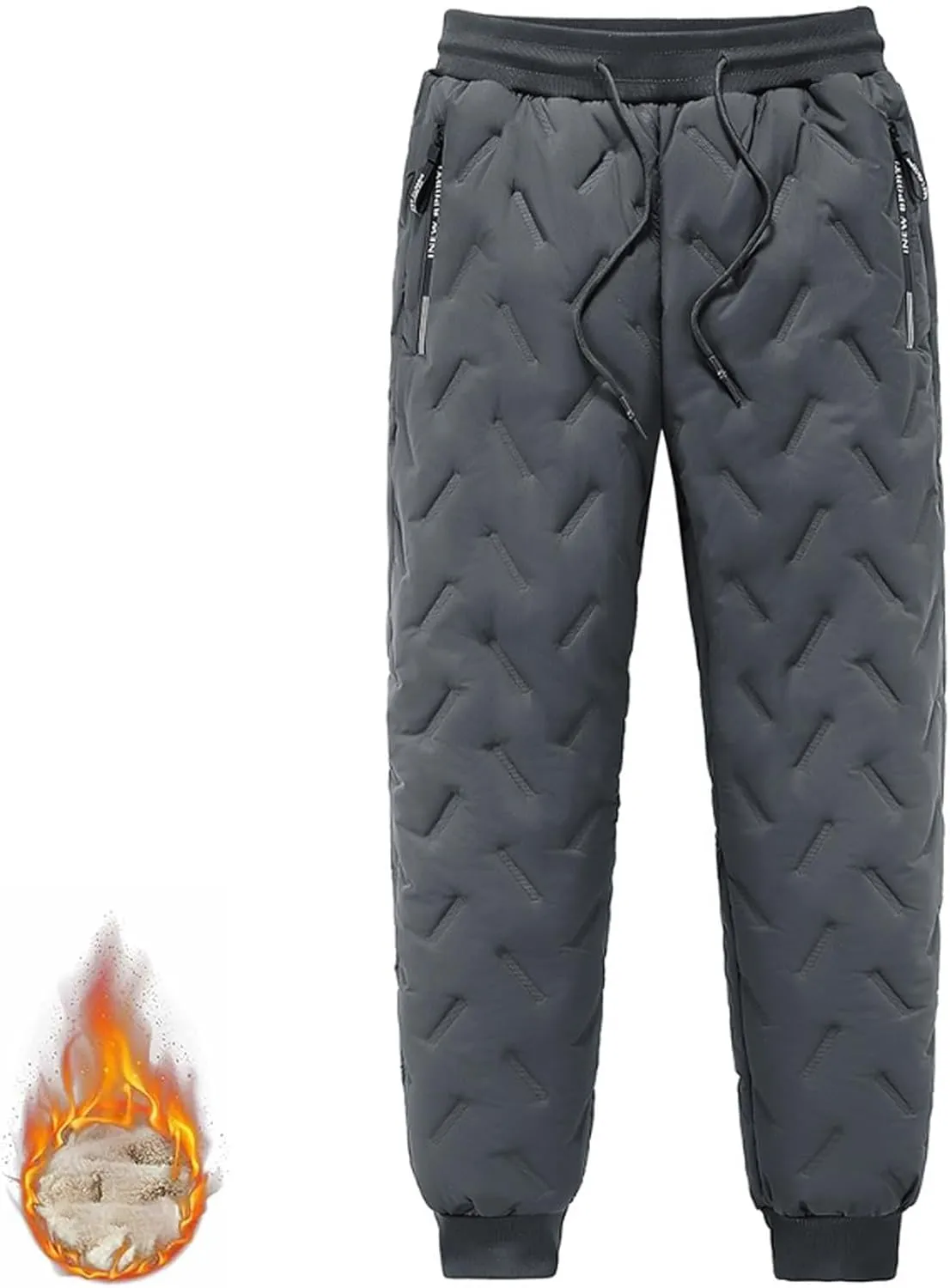 Dododz Unisex Fleece Trousers, Dododz Fleece Trousers Waterproof, Dododz Pants, Unisex Lambswool Fleece-Lined Joggers