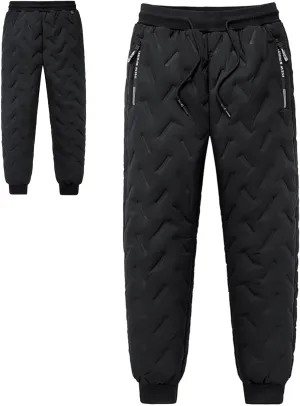 Dododz Unisex Fleece Trousers, Dododz Fleece Trousers Waterproof, Dododz Pants, Unisex Lambswool Fleece-Lined Joggers