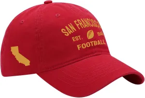 Embroidered US Cities Trucker Hat Adjustable Football Fans Baseball Cap Gifts Cotton Hat for Men Women