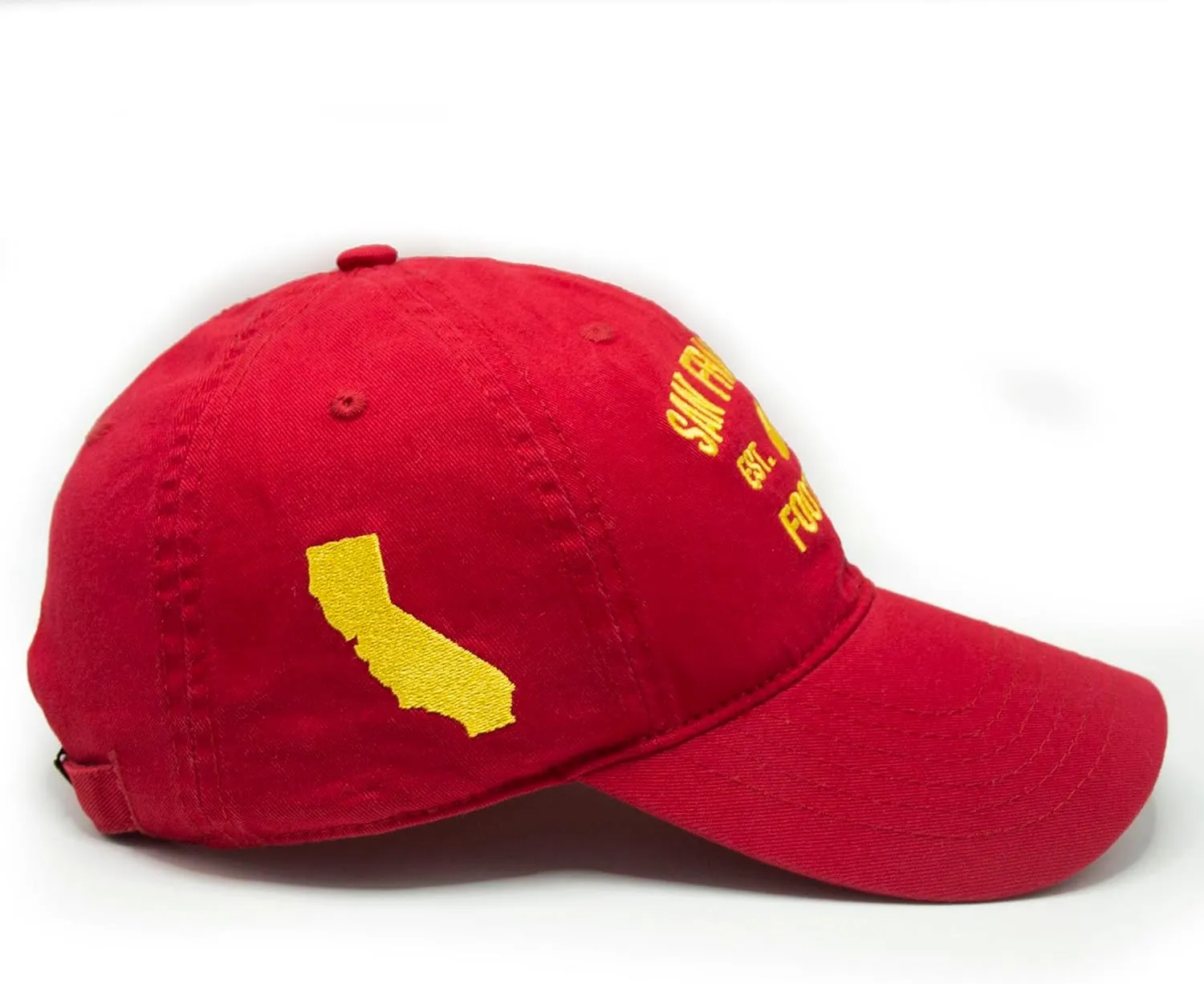 Embroidered US Cities Trucker Hat Adjustable Football Fans Baseball Cap Gifts Cotton Hat for Men Women