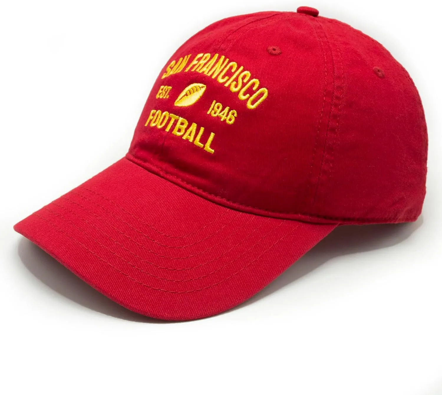 Embroidered US Cities Trucker Hat Adjustable Football Fans Baseball Cap Gifts Cotton Hat for Men Women