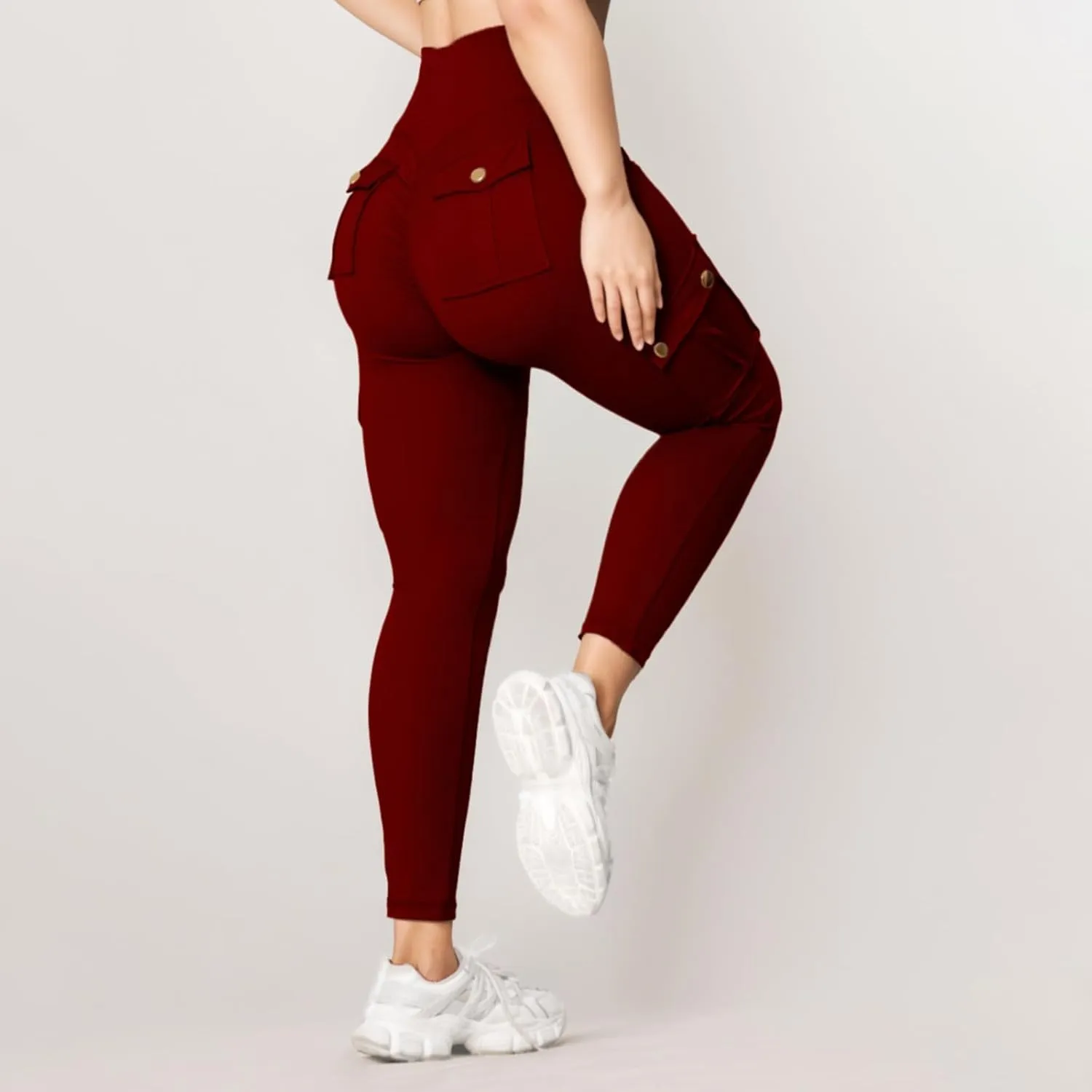 Fleece Lined Leggings Women Pants with Pockets Tall Petite Regular for Work Business Womens Straight Leg Jeans Plaid