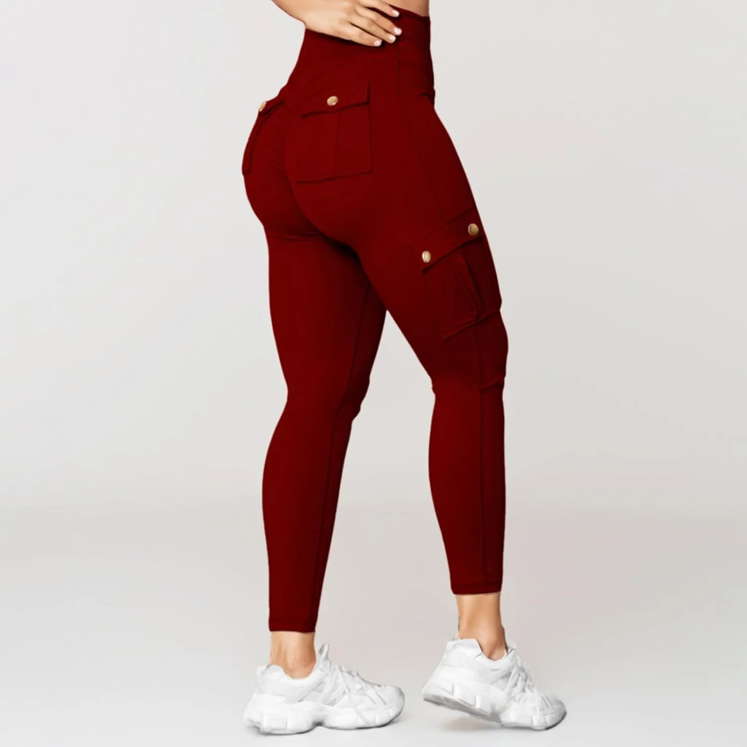Fleece Lined Leggings Women Pants with Pockets Tall Petite Regular for Work Business Womens Straight Leg Jeans Plaid