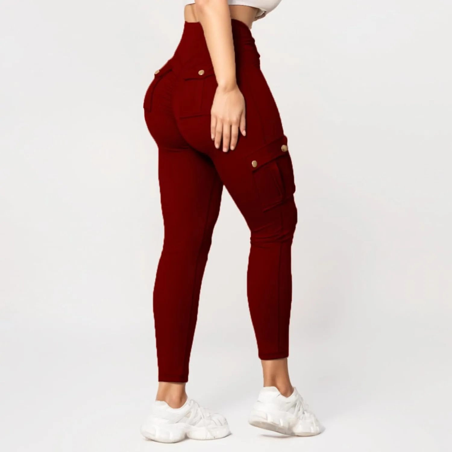 Fleece Lined Leggings Women Pants with Pockets Tall Petite Regular for Work Business Womens Straight Leg Jeans Plaid