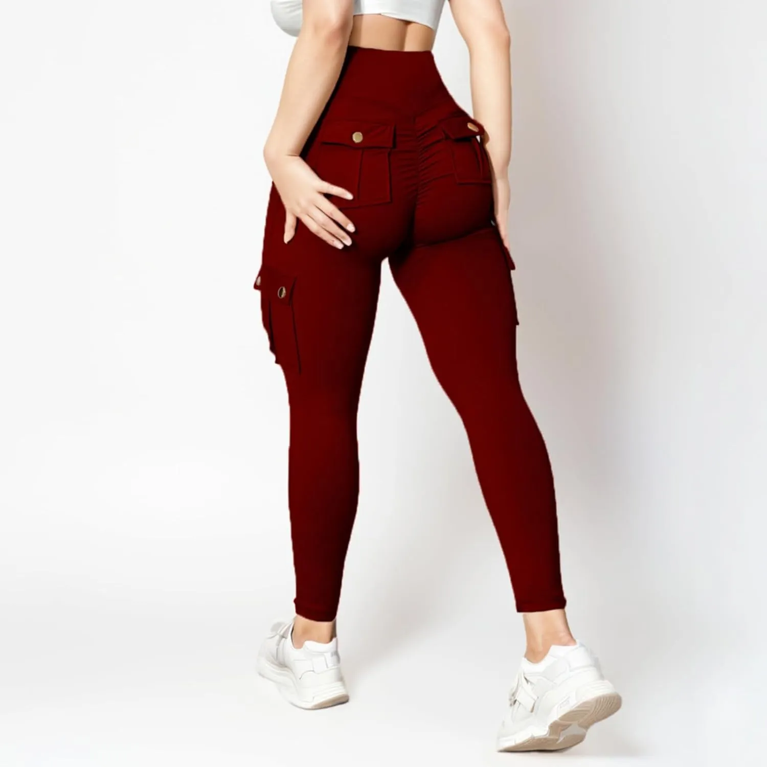 Fleece Lined Leggings Women Pants with Pockets Tall Petite Regular for Work Business Womens Straight Leg Jeans Plaid