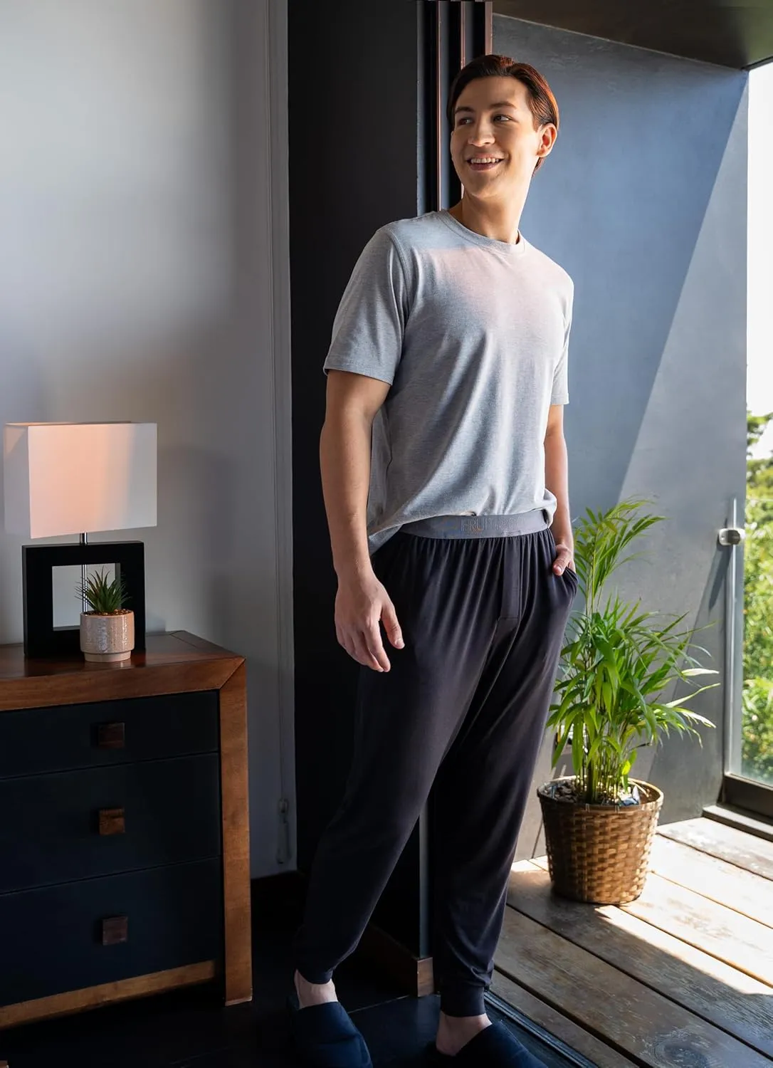 Fruit of the Loom Men's 360 Stretch 2-Pack Jogger Pajama Sleep Pant