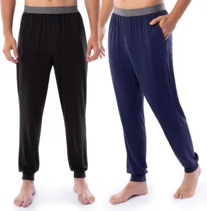 Fruit of the Loom Men's 360 Stretch 2-Pack Jogger Pajama Sleep Pant