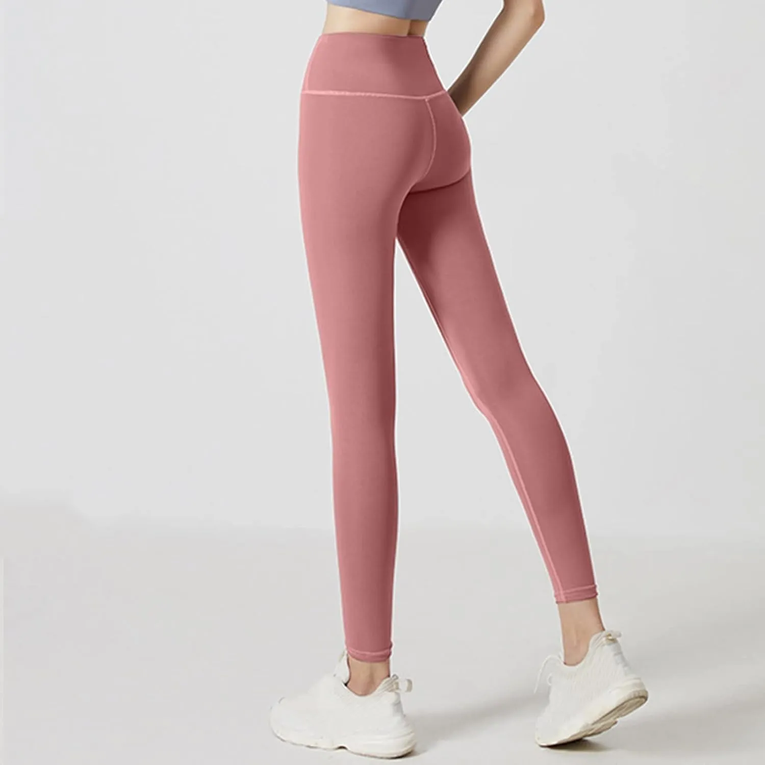 Full Length Women's Leggings Women's Peach Tight Fitness Yoga Yoga Pants Soft High Waist Thermal Velvet Winter Warm