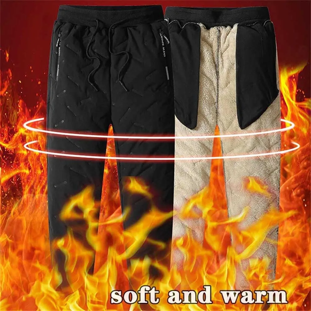 Julidostore Fleece Pants,Julidostore Fleece Lined Pant,Unisex Fleece-Lined Waterproof Pants