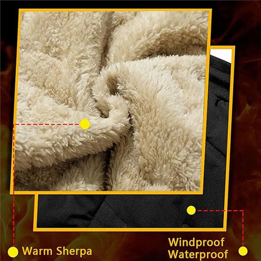 Julidostore Fleece Pants,Women's Warm Sherpa Lined Athletic Sweatpants Jogger Fleece Pants