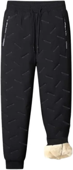 Julidostore Fleece Pants,Women's Warm Sherpa Lined Athletic Sweatpants Jogger Fleece Pants