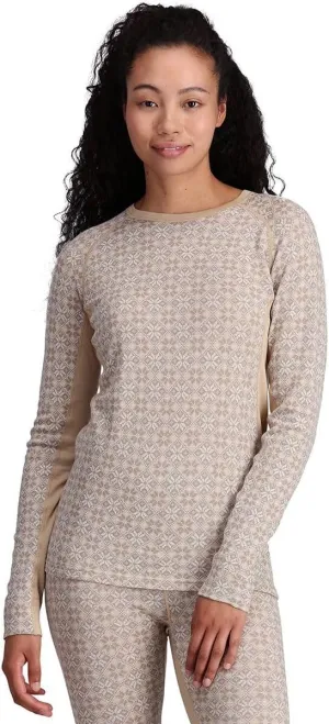 Kari Traa Rose Light Baselayer Women's Base Layer Long Sleeve Top - 100% Merino Wool Fitted Long Sleeve Knit Thermal Shirt