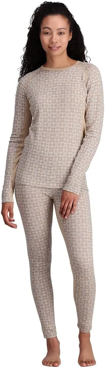 Kari Traa Rose Light Baselayer Women's Base Layer Long Sleeve Top - 100% Merino Wool Fitted Long Sleeve Knit Thermal Shirt