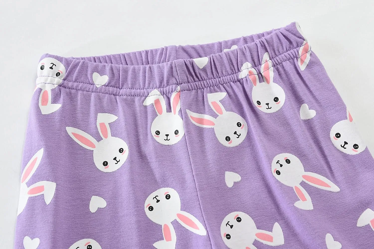 Little Girls Pajamas Long Sleeve Unicorn Pajama 100% Cotton Toddler Kids 2 Pcs Pjs Sets Cute Cat Sleepwear Shirts Size 2-7T