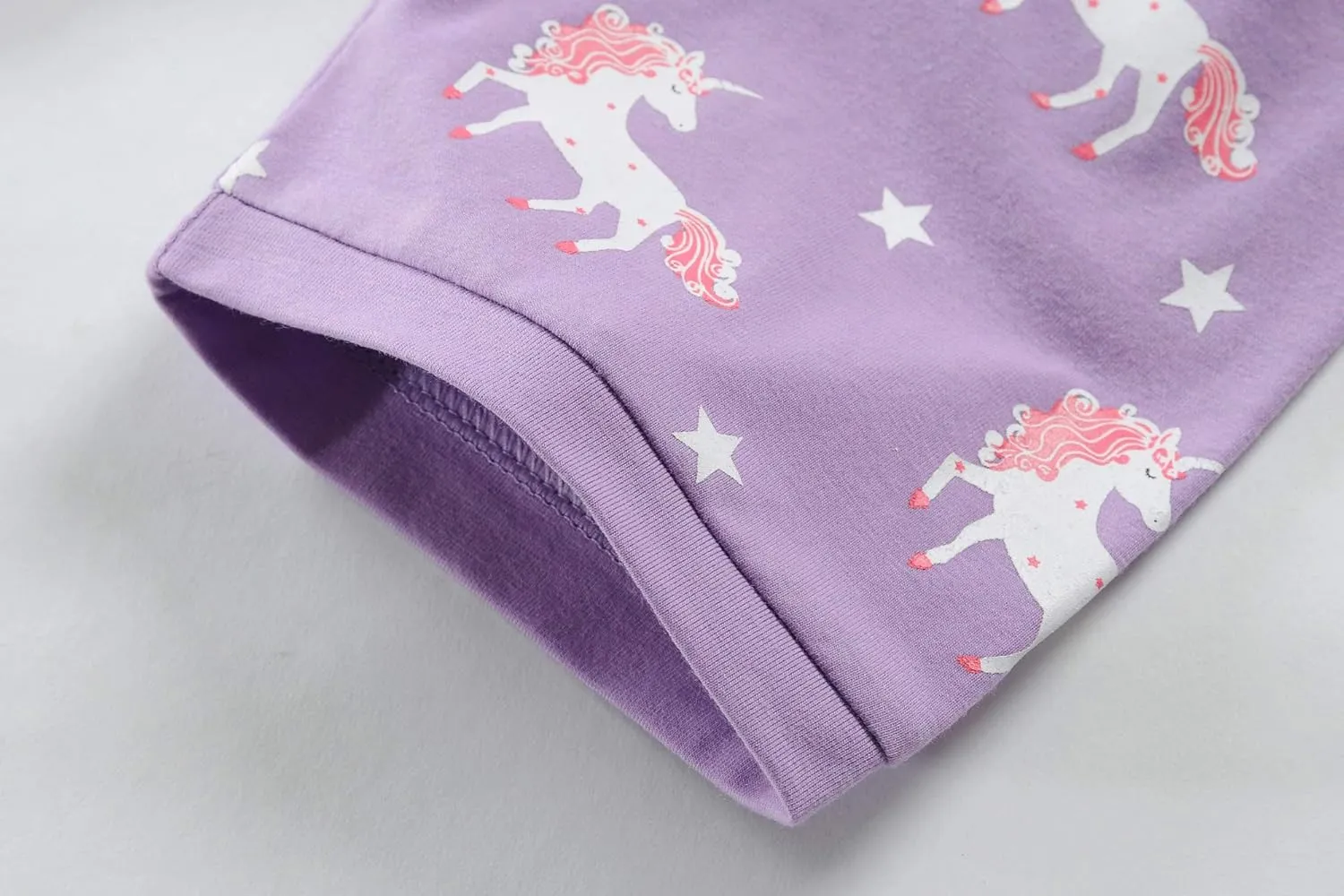 Little Girls Summer Pajamas Toddler Shorts Sets Unicorn Sleepwear for Kids Cotton Dinosaur Pjs 2 Piece Clothes 2-7 Years