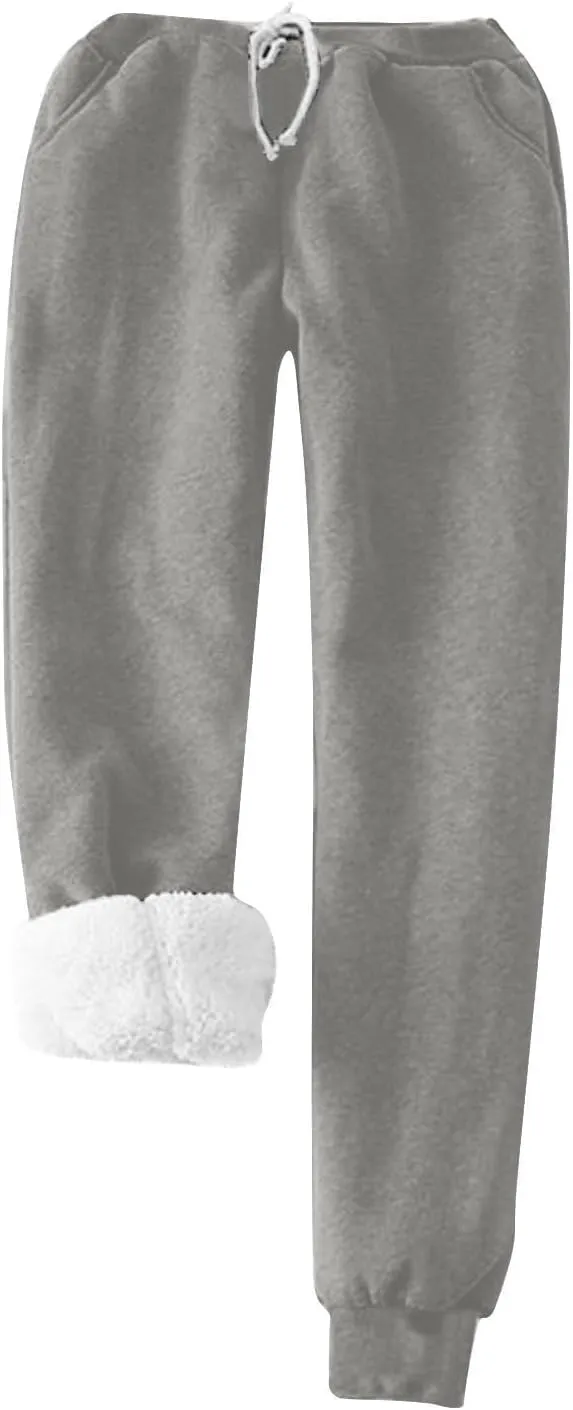 Lounge Sets for Women Yes I'm Cold Me 24:7 Sweatshirt Winter Warm Sherpa Fleece Lined Pants Soft Pjs Sleepwear