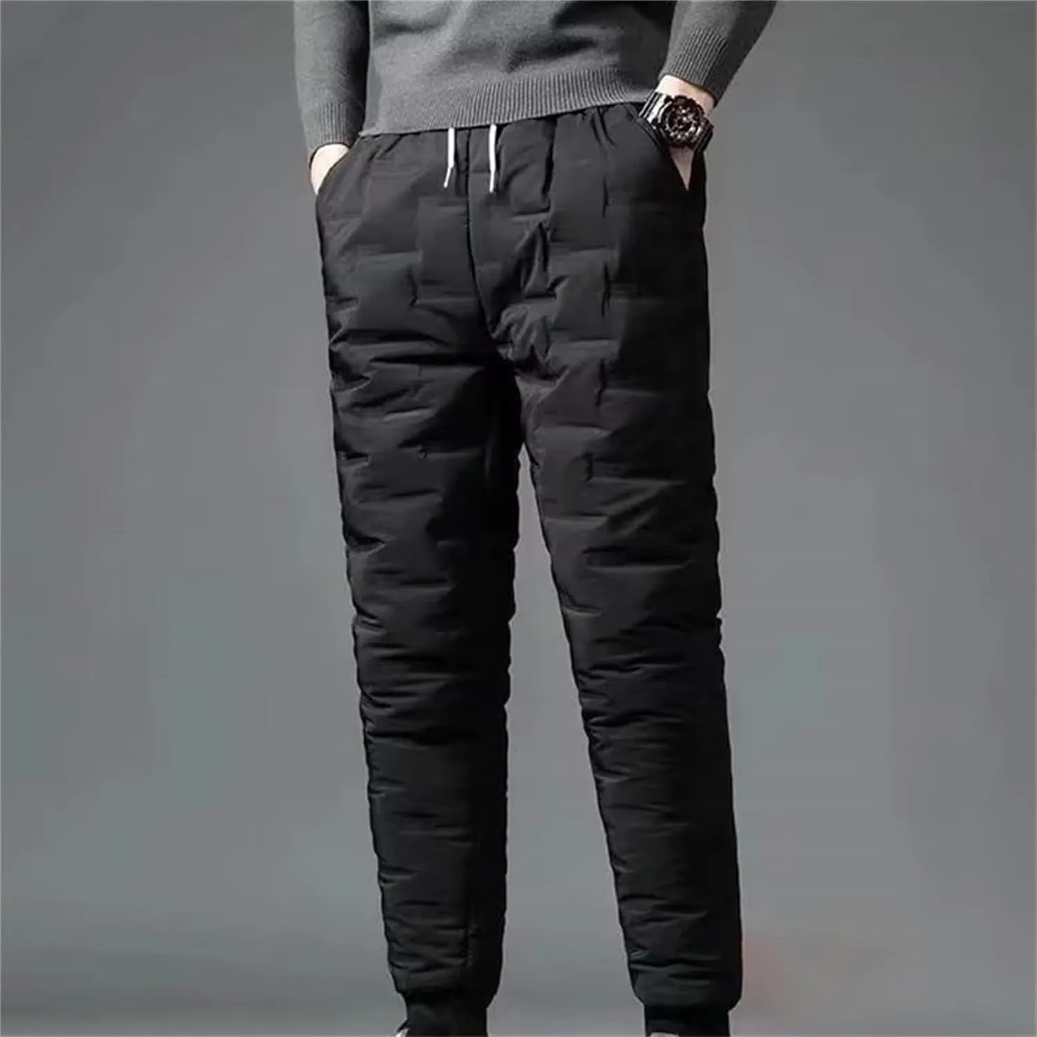 Maidenfit Fleeceactive - Unisex Fleece-Lined Waterproof Pants, Maidenfit Fleece Lined Joggers, Warm & Comfort