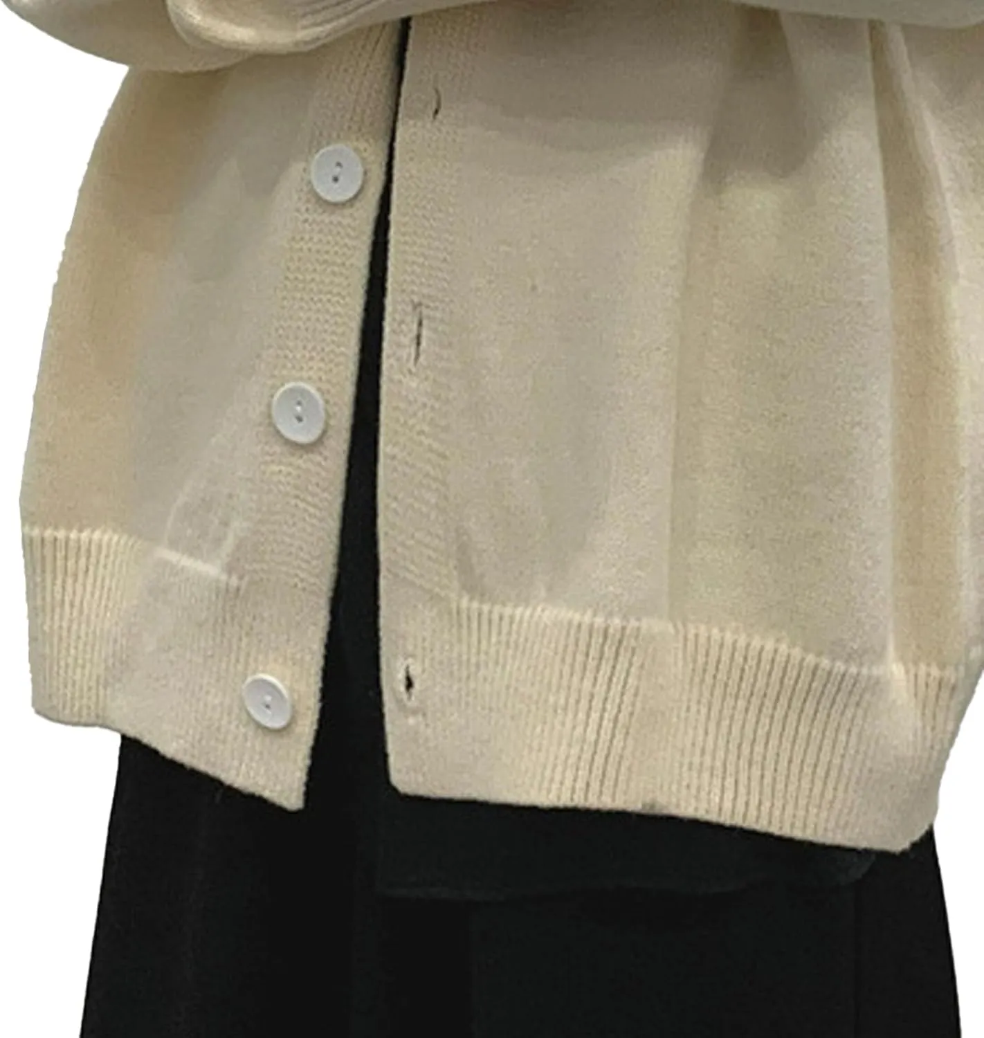 Men's Oversized Casual Button Down Cardigan V Neck Button Up Knit Jacket Vintage Solid Knitwear Cardigan