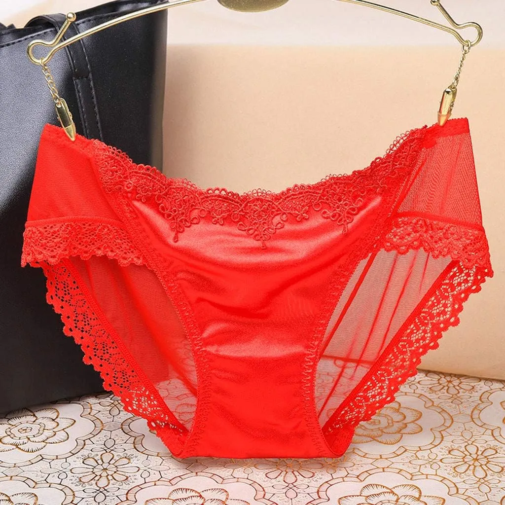 Panties For Women Sexy Open Thong Lingerie Women'S Lingerie Lace Sexy Panties Pajamas G-Pants