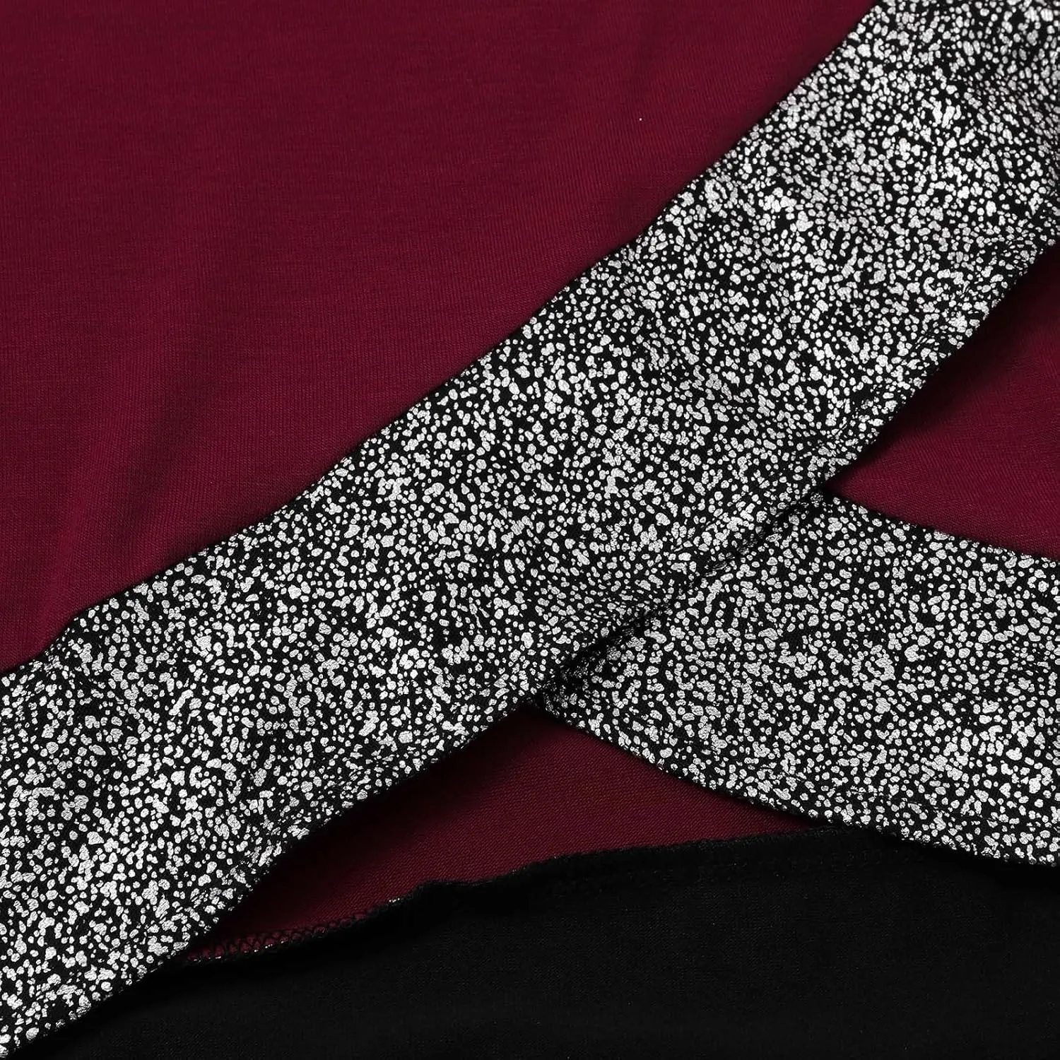 Sequin Tops for Women Long Sleeve Strappy Asymmetrical Hem Pullover Tunic Tops Casual Dressy Elegant Shirts Blouse
