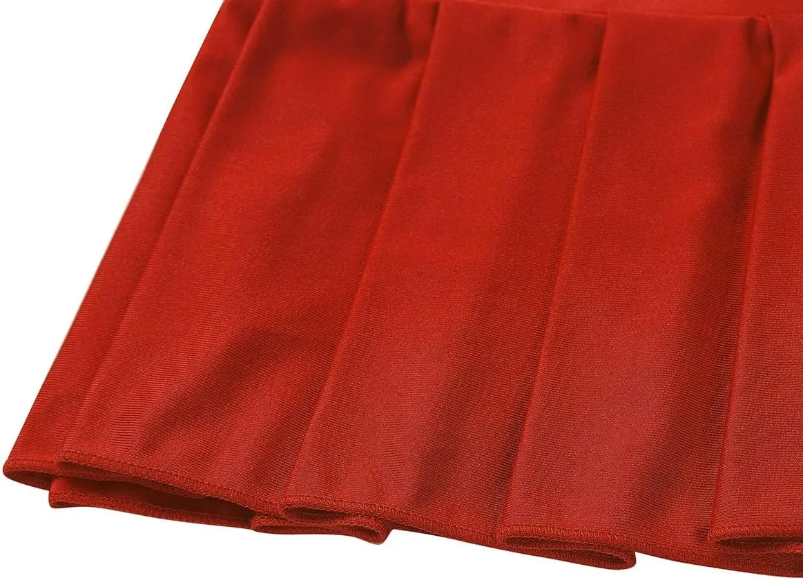 Sexy Women's Schoolgirl Ruffle Role Playing Pleated Mini Skirt Dress Nightwear Lingerie