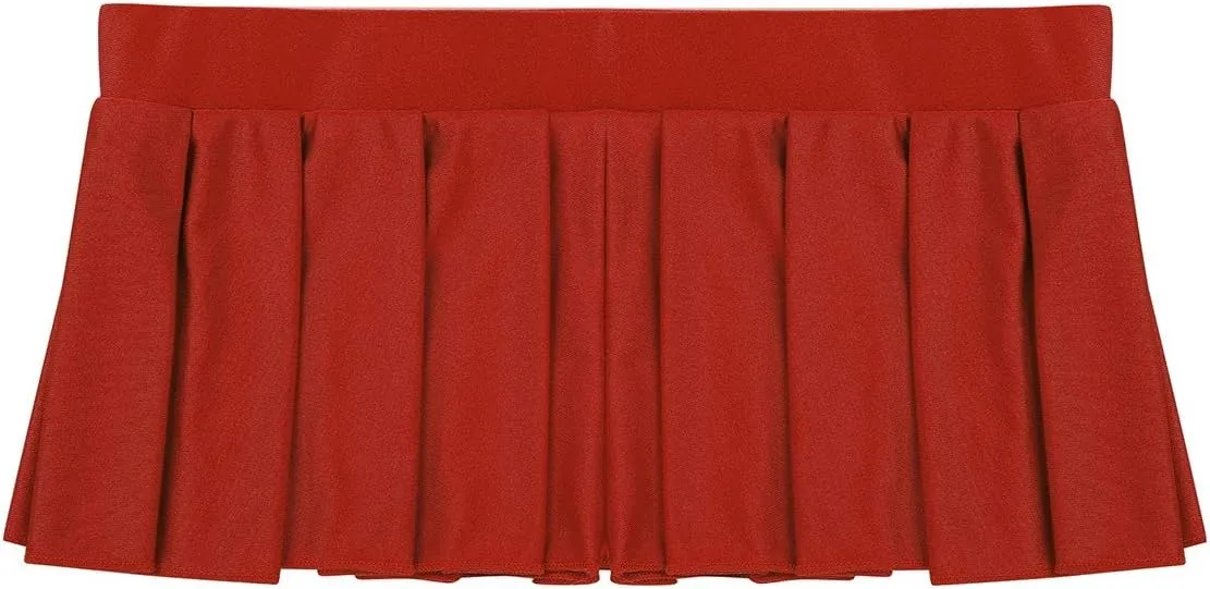 Sexy Women's Schoolgirl Ruffle Role Playing Pleated Mini Skirt Dress Nightwear Lingerie
