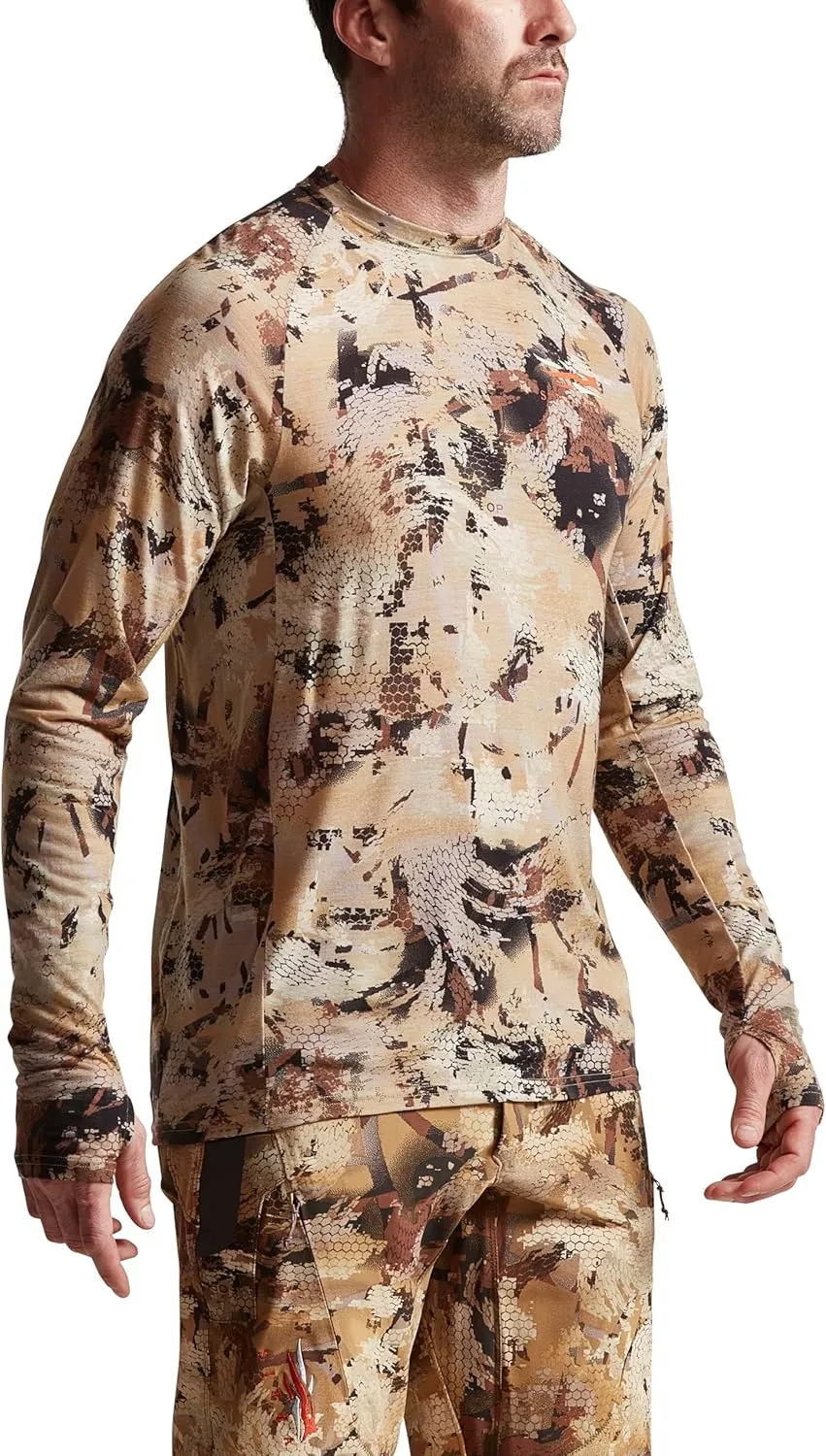 SITKA Gear Mens Core Merino 120 Long Sleeve Crew