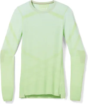 Smartwool Women's Intraknit Thermal Merino Base Layer Pattern Crew