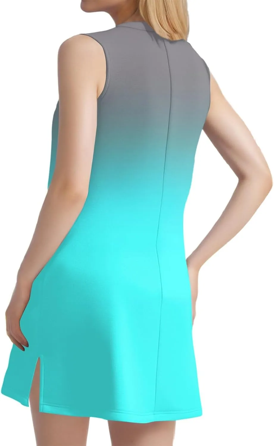 Summer Dresses for Women 2025 Beach Vacation Spring Clothes Sleeveless V Neck Printed Mini Sun Dress