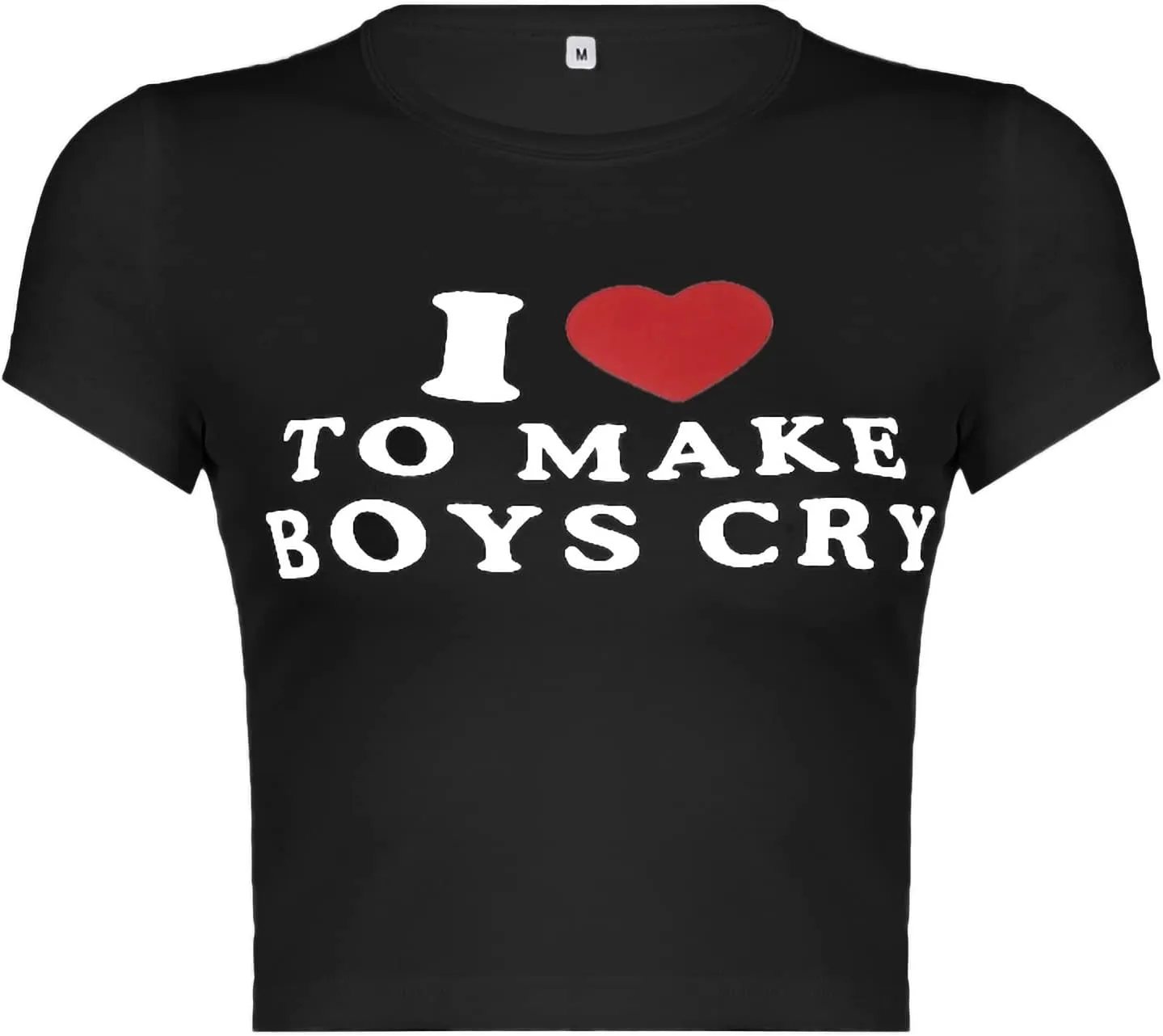 Vintage Y2K Grunge Aesthetic Gothic Punk T Shirt Short Sleeve Rock Graphic Print Crop Tee Slim Fairy Cotton Streetwear