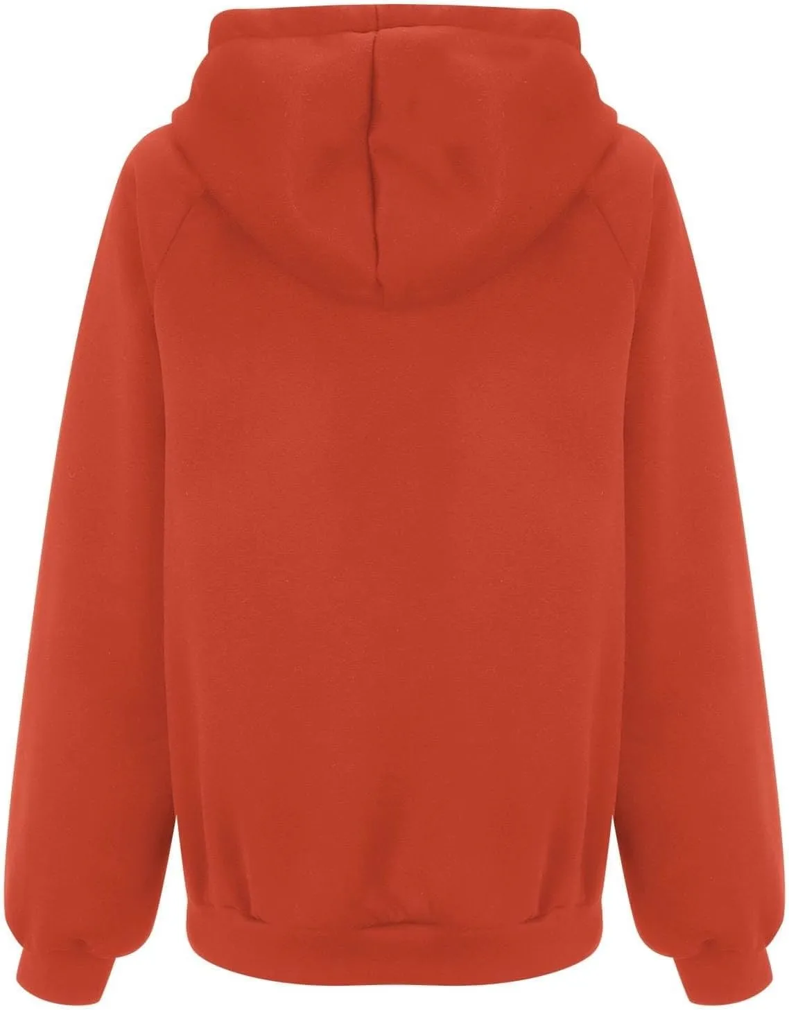 Winter Fleece Hoodie Women Oversized Half Zip Sweatshirts Long Sleeve Drawstring Quarter Zip Pullover with Pockets