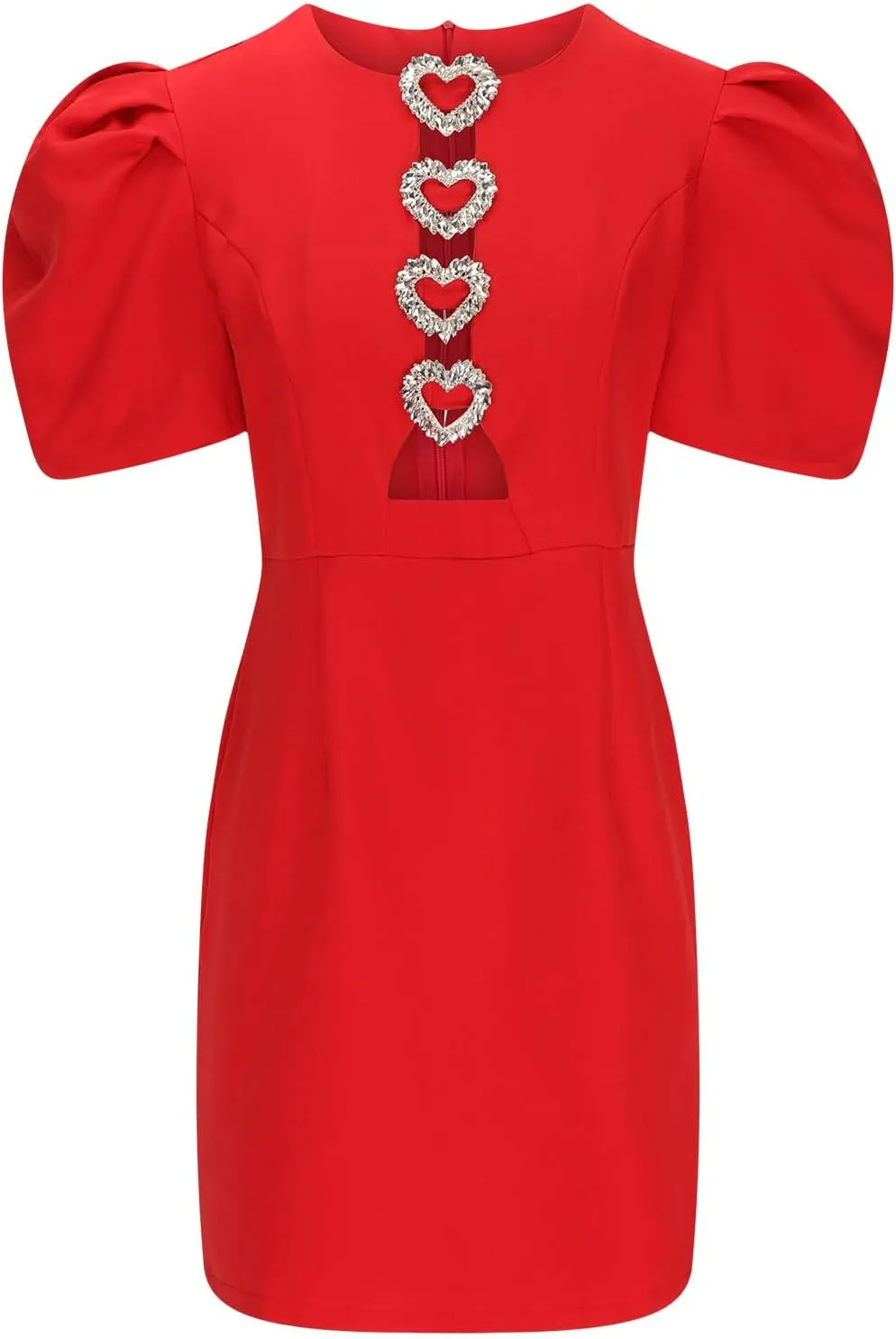 Women Hollow Out Bow Dress for O Neck Bodycon Dresses Female Party Elegant Sexy Slim Evening Formal Mini Dresses