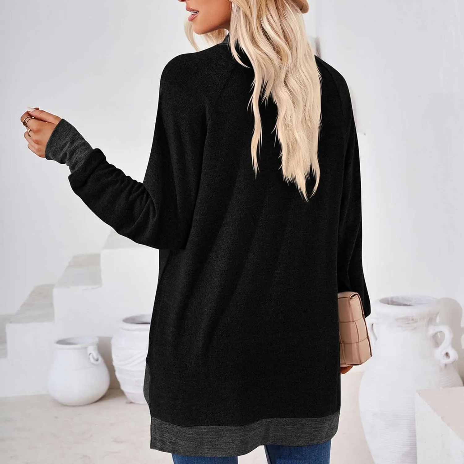 Women Turtleneck Long Sleeve Tops Warm Clothing for Ladies Comfy Autumn Winter Sweaters Tunic Tops Shirts Blouse