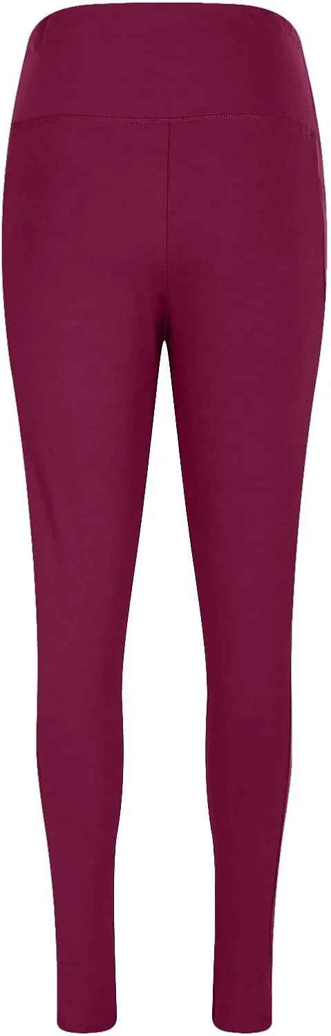 Women's Leggings High Waist Flare Leggings Wide Straight Leg Sports Trousers Flared Trousers with Adult Clothes