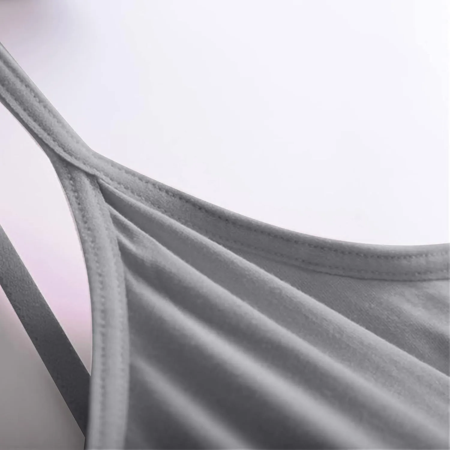 Women's Shelf Bra Camisole Tank Tops Adjustable Spaghetti Strap Cami Shirts Basic Spring Summer Undershirts