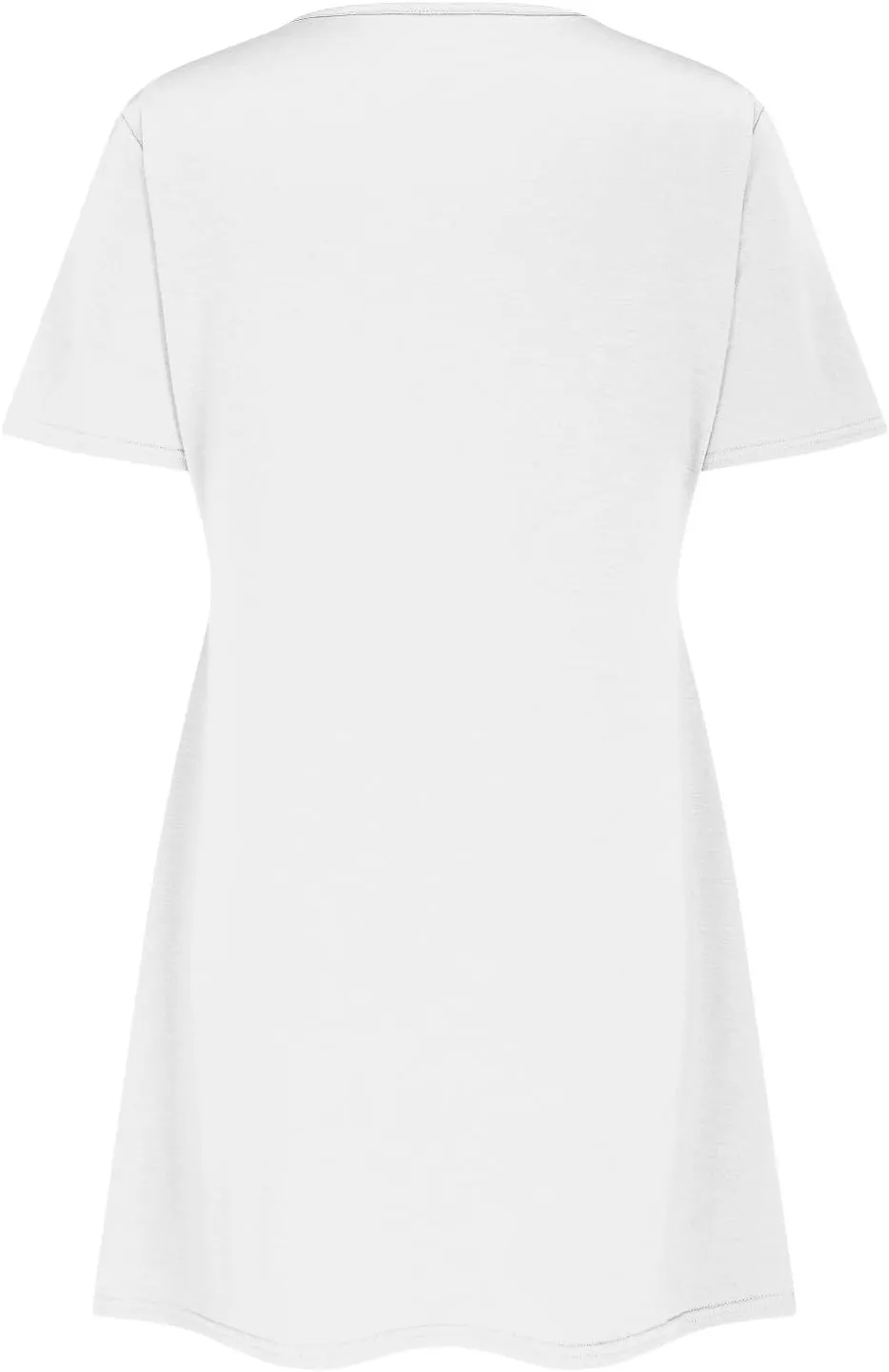 Women's Short Dress Summer Casual Short Sleeve Fashion Hollow Out Round Neck Solid Color Loose Dresses