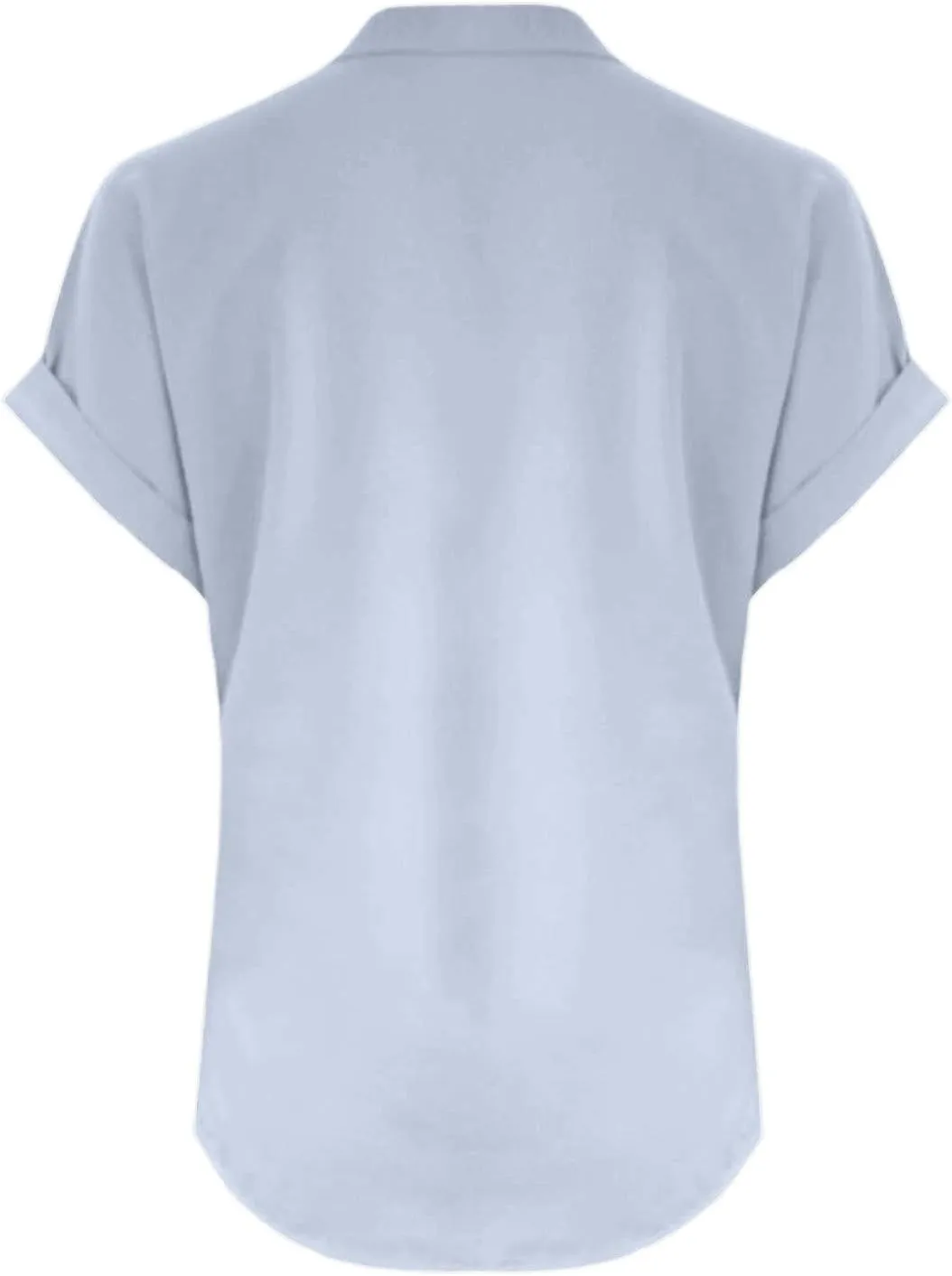 Women's Short Sleeve Linen Shirt Casual Crew Neck Basic T Shirts Plain Loose Fit Summer Tee Tops