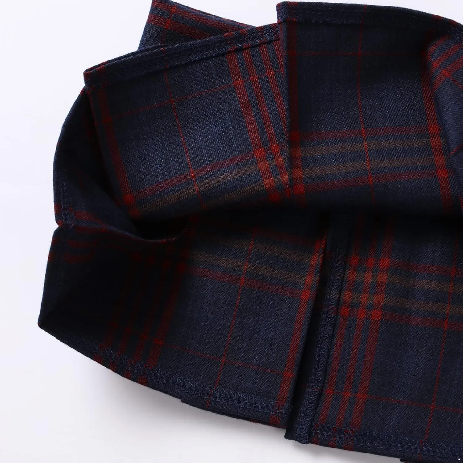 Women's Skirt Lingerie Mini Plaid Pleated Skirt Dress Schoolgirl Skirt Cosplay Costume Outifts