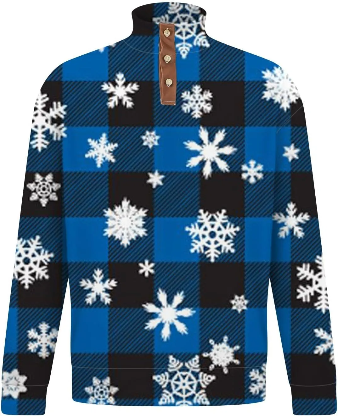 ZYXTIM Merry Christmas Polo Shirts for Men Funny Graphic Golf Shirts Holiday Work Pullover Party Festival Sweater Big&Tall